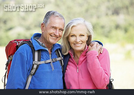 
                Outdoor, Seniorenpaar                   