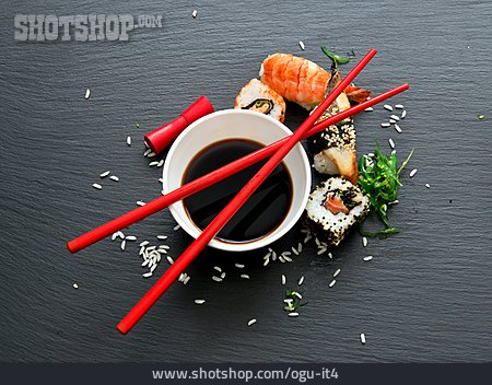 
                Sushi, Vorspeise, Sojasauce                   