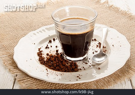 
                Kaffee, Kaffeeglas                   