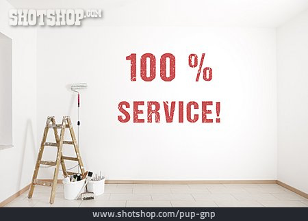 
                Dienstleistung, Service, Malern, Renovierung                   