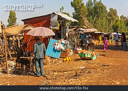 
                Markt, Schneider, äthiopien                   
