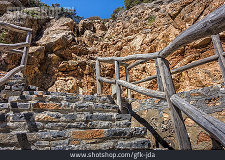 
                Steintreppe, Kreta                   