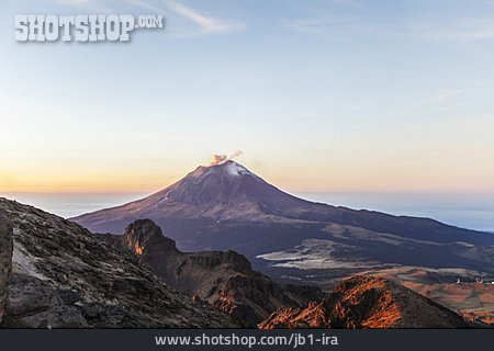 
                Vulkan, Vulkanlandschaft, Popocatépetl                   