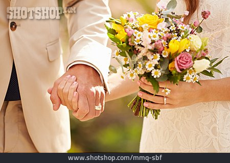 
                Blumenstrauß, Brautpaar                   