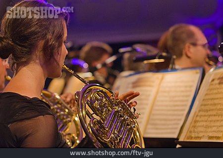 
                Orchester, Horn, Philharmonisches Orchester                   
