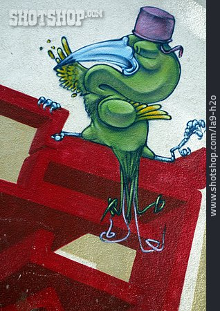 
                Vogel, Graffiti, Streetart                   