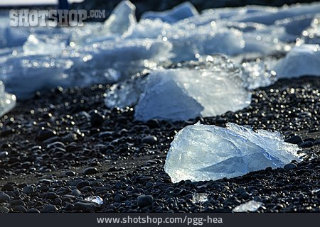 
                Eis, Schnee, Gletscherlagune                   