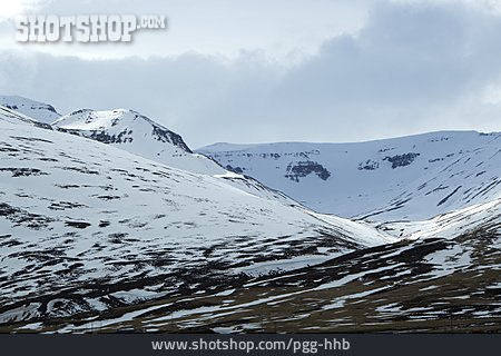 
                Island, Schneelandschaft, Vulkanlandschaft                   
