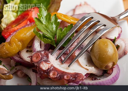 
                Salat, Oktopus, Antipasti                   