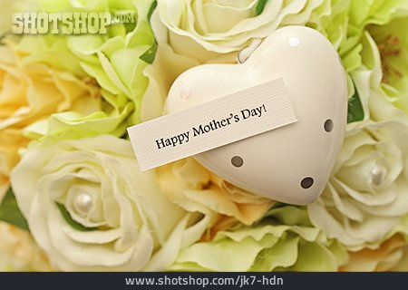 
                Muttertag, Englisch, Blumengeschenk                   