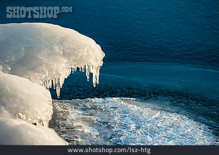 
                Eiszapfen, Ostseeküste, Naturschauspiel                   