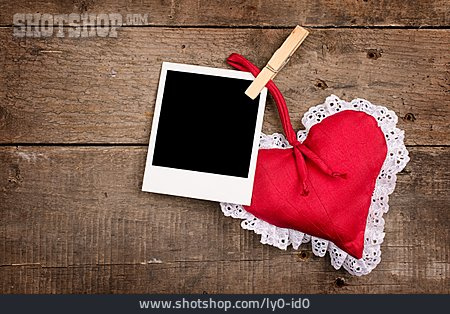 
                Herz, Valentinstag, Polaroid                   