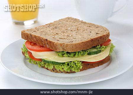 
                Frühstück, Vegetarisch, Sandwich                   