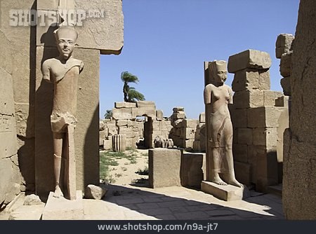 
                ägypten, Tempel Von Karnak, Amun-re                   