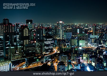 
                Skyline, Osaka                   