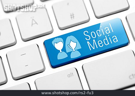 
                Tastatur, Social Media, Soziales Netzwerk                   