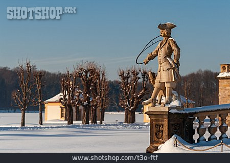 
                Statue, Moritzburg, Schloss Moritzburg                   