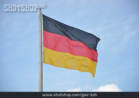 
                Deutschland, Deutschlandfahne                   