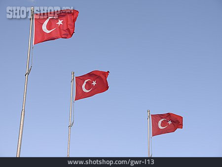
                Türkei, Türkeifahne                   