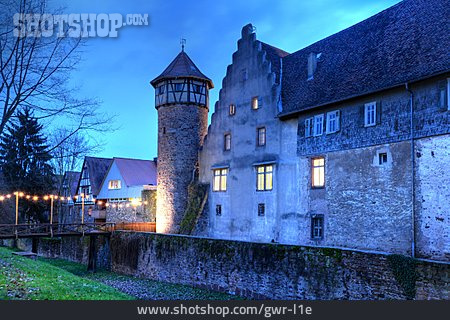 
                Burg, Stadtmauer, Michelstadt                   