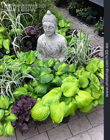
                Buddha, Gartenfigur                   