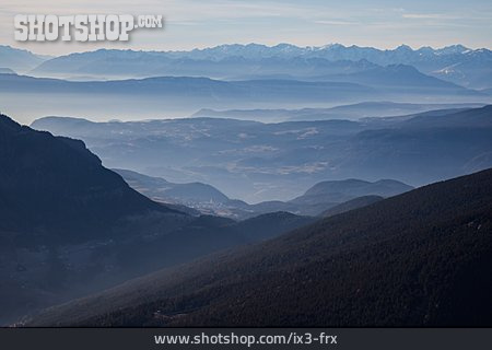 
                Silhouette, Weite, Südtirol                   