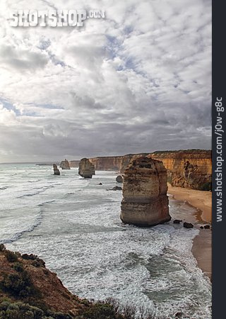 
                Australien, Küstenlandschaft, Twelve Apostles Marine National Park, Zwölf Apostel                   