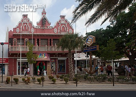 
                Einkaufsstraße, Aruba                   