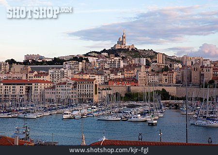 
                Altstadt, Marseille, Notre-dame De La Garde, Vieux Port                   