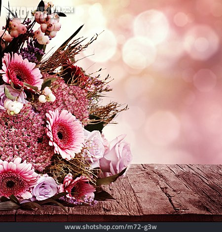 
                Blumenstrauß, Romantisch, Gesteck, Floristik                   