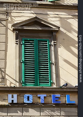 
                Hotel, Fensterladen, Florenz                   