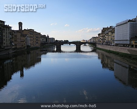 
                Florence, Arno River, Ponte Alle Grazie                   