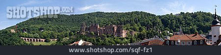 
                Heidelberg, Heidelberger Schloss, Schlossruine                   