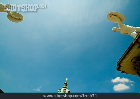 
                Himmel, Städtereise, Berlin, Schloss Charlottenburg                   