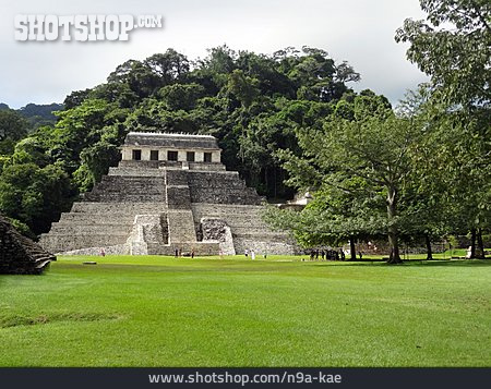 
                Pyramide, Maya, Palenque                   
