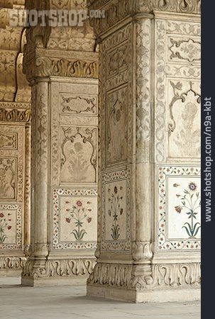 
                Säulen, Indien, Diwan-i-khas                   