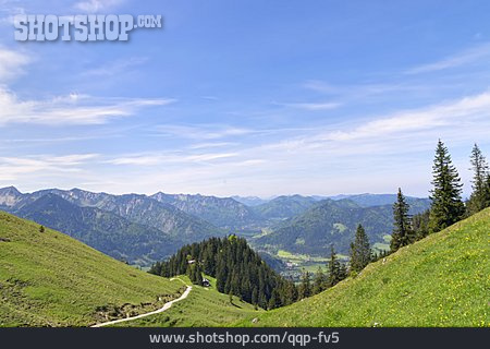 
                Wanderweg, Bayrische Alpen                   