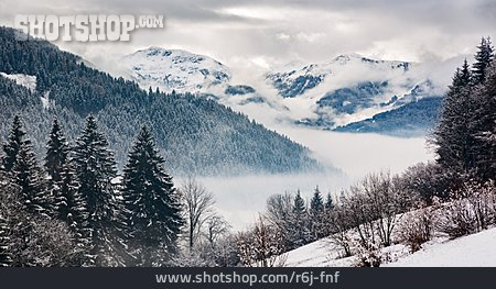 
                Schneelandschaft, Zillertaler Alpen, Tuxer Alpen                   