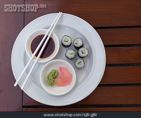 
                Sushi, Hoso-maki                   