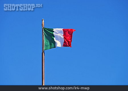 
                Fahne, Italien, Nationalflagge                   