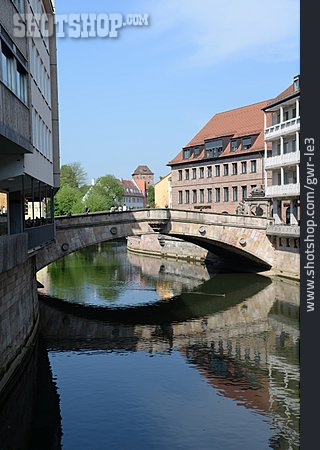 
                Pegnitz, Fleischbrücke                   