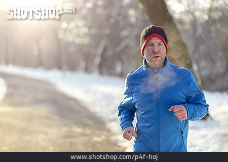 
                Winter, Joggen, Lauftraining                   