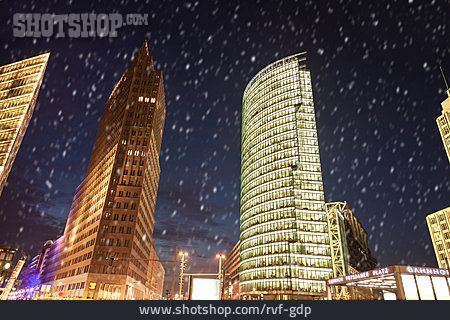 
                Skyscraper, Metropolis, Potsdamer Platz                   