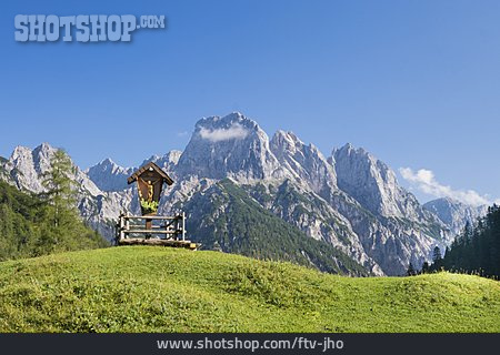 
                Wegkreuz, Berchtesgadener Land                   