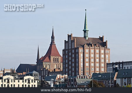 
                Kirche, Hansestadt, Rostock                   