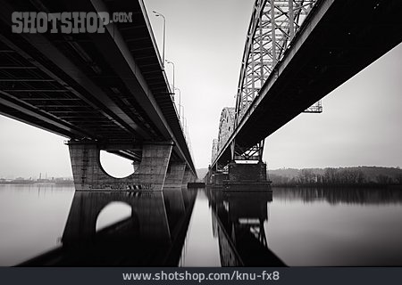 
                Brücke, Kiew, Südbrücke, Darnytskyibrücke                   