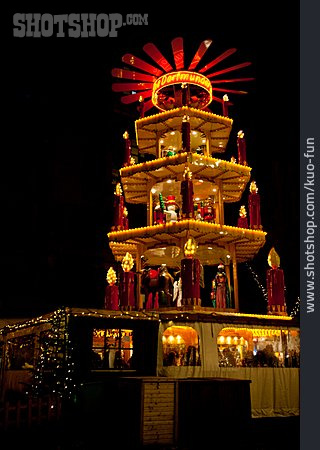 
                Weihnachtspyramide, Dortmund                   