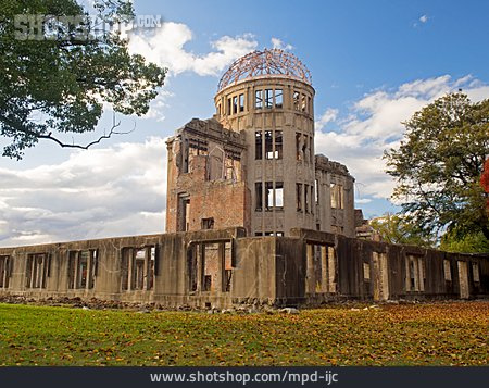 
                Mahnmal, Hiroshima, Atombombenkuppel                   