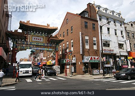 
                Transport & Verkehr, Chinatown, Philadelphia                   