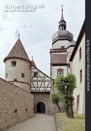 
                Historisches Bauwerk, Würzburg, Festung Marienberg                   